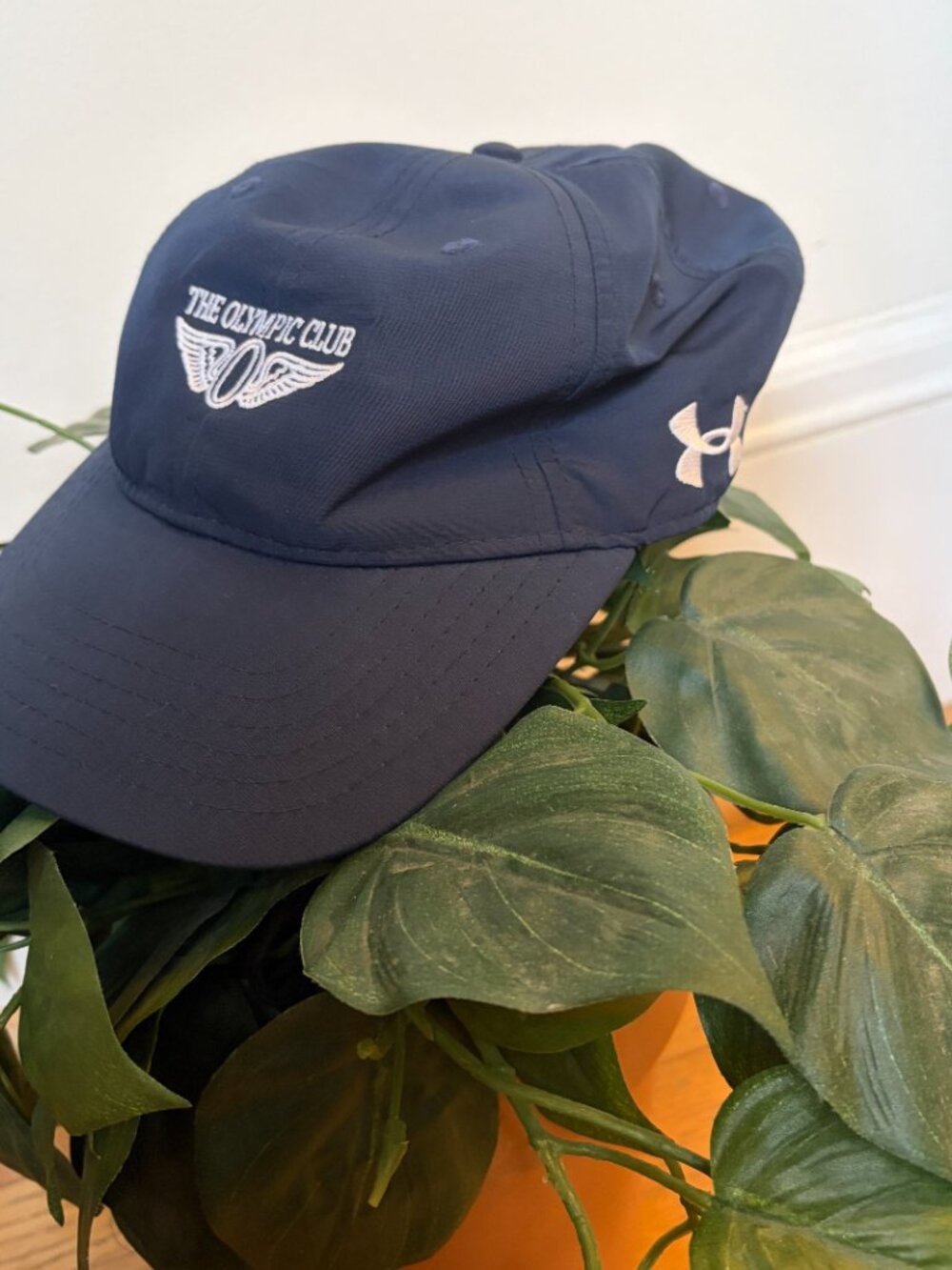 Under Armour The Olympic Club Golf Hat One Size Navy Adjustable Back - Picture 2 of 9